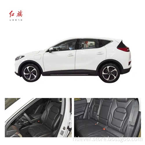 Ridever Wholesale 2019 Hong Qi E-HS3 5 Doors 5 Seats Car Passager SUV 407 Kilometers 2WD 4WD New Energy Automatic Selling Used Car Online